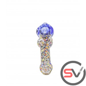 DOUBLE BOWL POINTY HEAD HAND PIPE 5inch